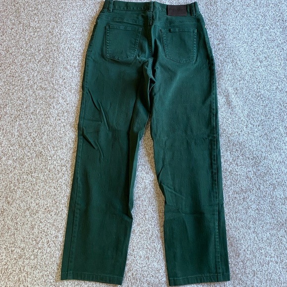 Vintage Ralph Lauren Dark Green Jeans - Picture 4 of 8